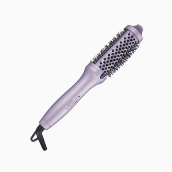 Hair Blow Dryer Brush, Ionic Hair Styler and Volumizer with Electroplated Titanium