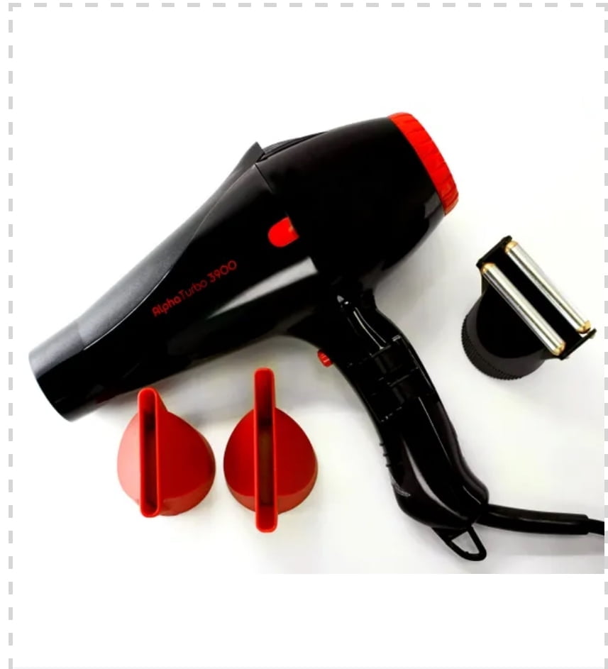 Hair Blow Dryer Double Turbo 6900 Watt 2380 Alpha New York