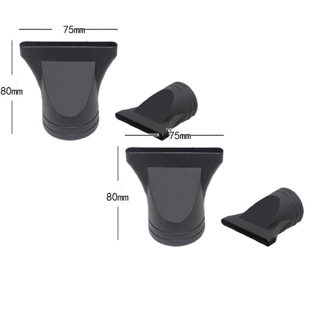 Hair Blow Dryer with Diffuser for Curly Hair, Nozzle Replacement