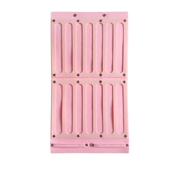 Hair Bow Organizer Storage Rack With Ribbons And Snaps Holds 150 Hair Clips And 20 Headbands Large Capacity Hair Accessories Hanger For Wall Door Nursery Decor 1Pc Weighs 0.44 Lb