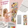 thumbnail image 1 of Hair Bows Holder Felt Wall Hanging Accessory Organizer Multi Purpose Storage Hanger For Headbands Hair Ties Barrettes Indoor Room Decoration (Light Gray), 1 of 6