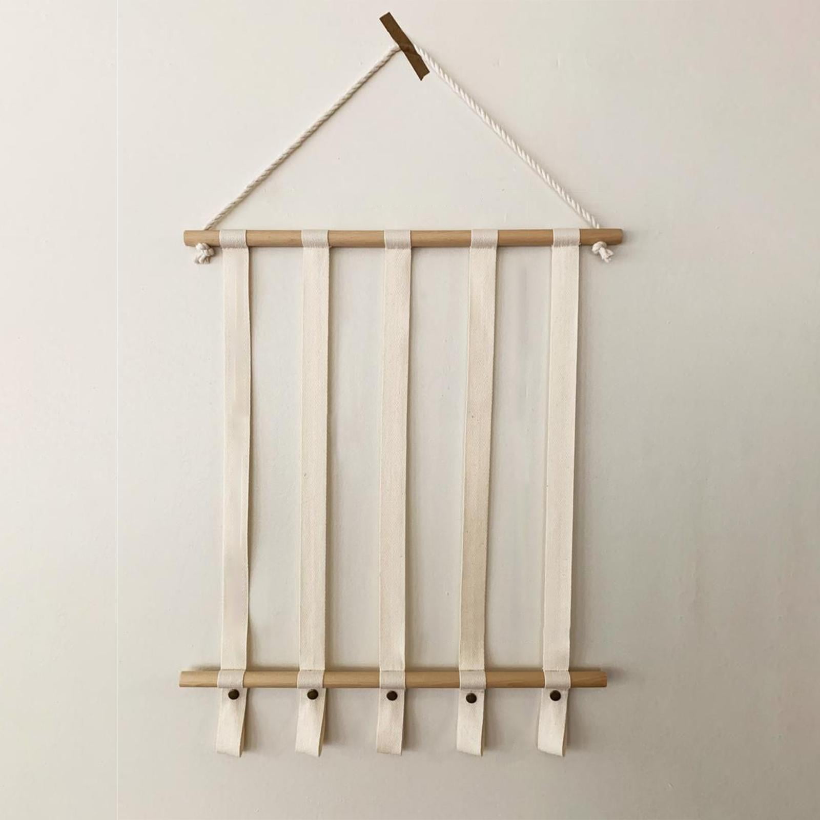 Wood Hair Bows Holder, Large Capacity Clips Hanger, Children Accessory ...