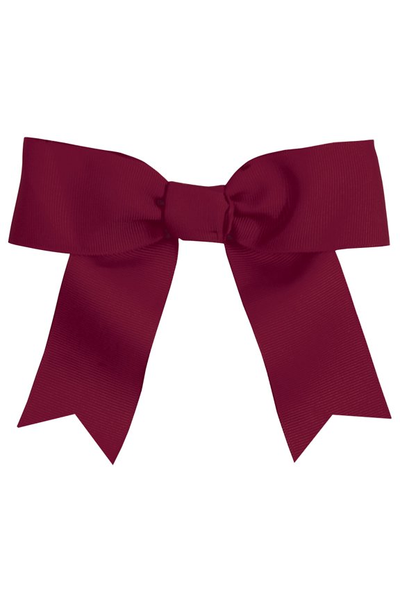 Hair Bows   Maroon