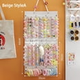thumbnail image 1 of Hair Bows Organizer Wall Hanging Large Capacity Headband Holder Hair Clip Storage Hanger Space Saving Accessory For Girl Room, 1 of 16