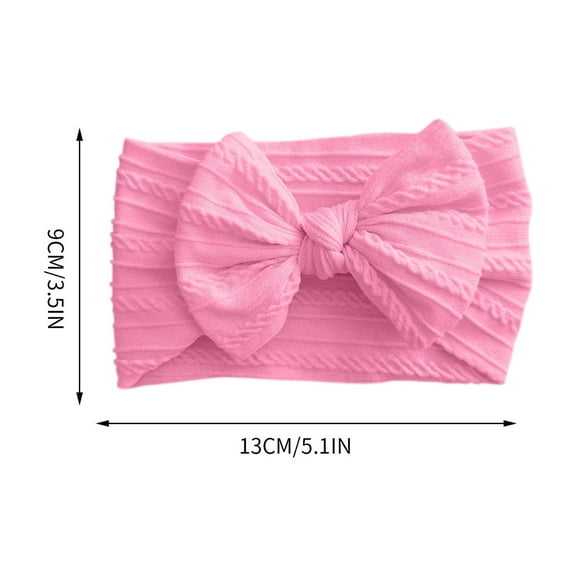 Hair Bows for Girls Baby Headband, Soft Nylon Headband, Newborn Bow Headband, Baby Walker, Children And Infants Elastic Headband, Daily Wear