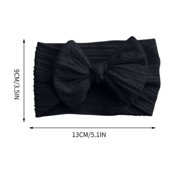 Hair Bows for Girls Baby Headband, Soft Nylon Headband, Newborn Bow Headband, Baby Walker, Children And Infants Elastic Headband, Daily Wear