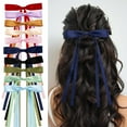 thumbnail image 1 of Hair Bows for Women, Hair Ribbon hair bows with Long Tail,Cute hair bow clips Hair Barrettes for Women Accessories, 1 of 3