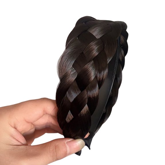 Hair Braided Headbands For Women Invisible Braid Hairbands Plaited Braid HairBand Braided Hair Hoop For Styling