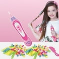 thumbnail image 1 of Educational DIY Hair Braider Toy Machine for Kids - Fast and Accessories for Girls - Learning Activity, 1 of 8