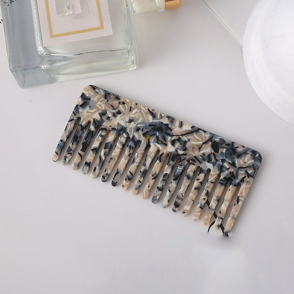 Hair Brush 1pc Static Hair Comb Shower Detangler Comb for Curl Styling and Hairdressing Geometric