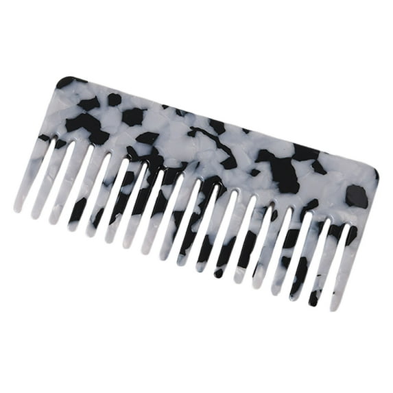 Hair Brush 1pc Static Hair Comb Small Shower Detangler Comb for Hairdressing Geometric Vinegar with Curl Plate Accessories
