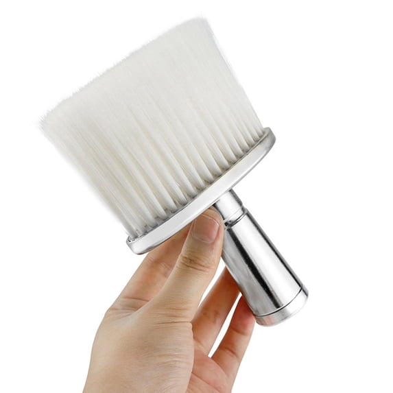 Hair Brush Barber Neck Duster Brush for Cleaning Hair Comfortable Stylist Brush for Salons Kids Face Ears Home Use Cleaning Tool