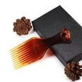 thumbnail image 1 of Big Backcomb Hairstyle Comb Set Wide Tooth Styling Tool for Slicked Back Hair and Oil Head Preparation, 1 of 5