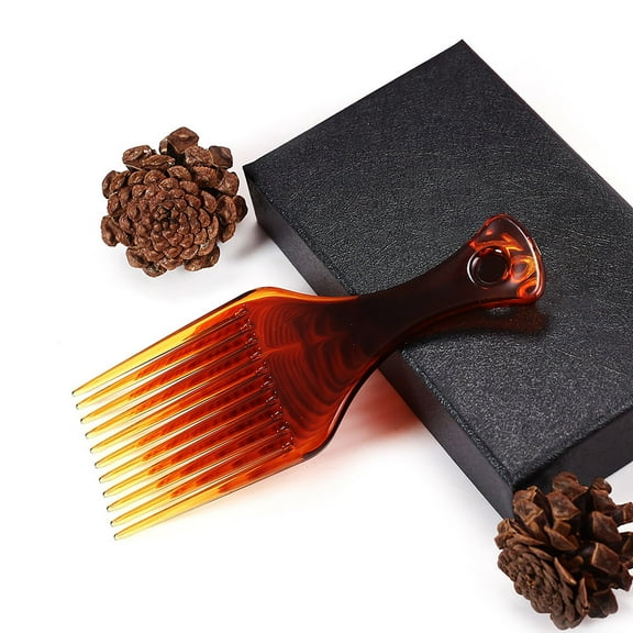 Big Backcomb Hairstyle Comb Set Wide Tooth Styling Tool for Slicked Back Hair and Oil Head Preparation