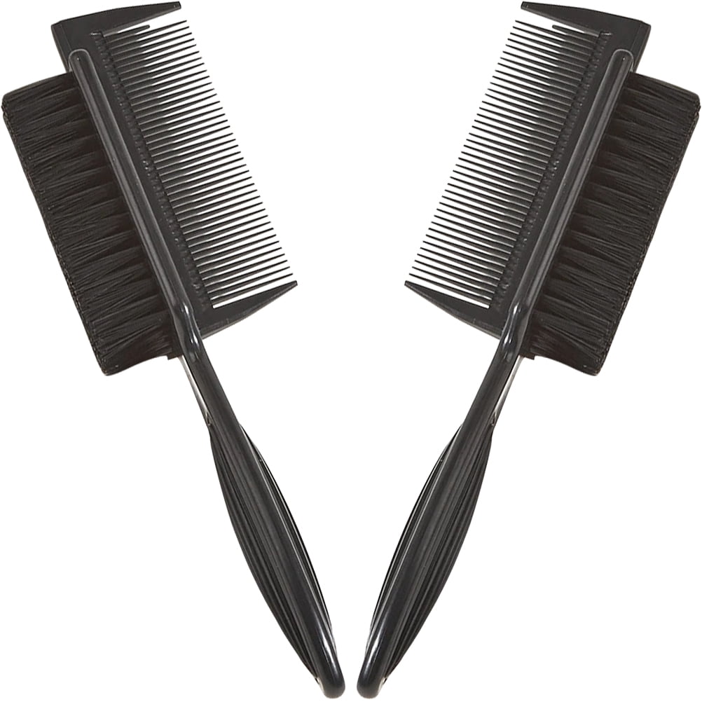 Hair Brush Comb Cleaning Products Straightening Kit for Slicking Back Tool 2 Pcs