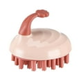thumbnail image 1 of Hair Brush Hair Scalp Massager Shampoo Brush Flexible Silicone Scalp Scrubber Exfoliator for Head Massage and Dandruff, 1 of 8