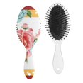 thumbnail image 1 of Hair Brush Pioneer Colorful Floral Cushion Base Hair Brushes Touch Paddle Oval Hairbrush, 1 of 7