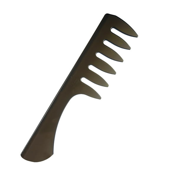 Hair Brush - Wide Teeth Comb for Hairdressing Detangler Wet Styling Barber Tools Textured Wide- for Easy Sectioning and Powder Work