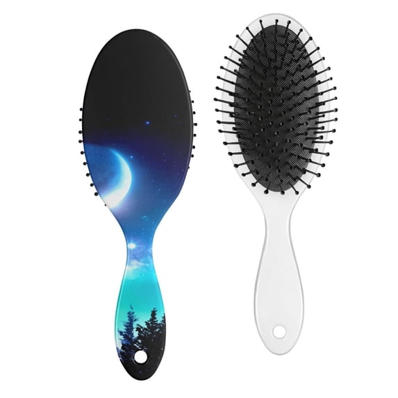 Hair Brush, Retro Style Paddle Detangler for Men, Women, Teens, Anti-Static Bristles