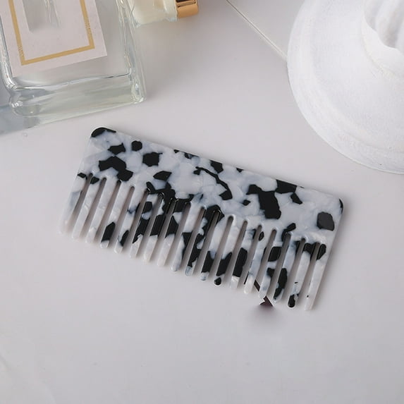 Hair Brush 1pc Static Hair Comb Shower Detangler Comb for Curl Styling and Hairdressing Geometric