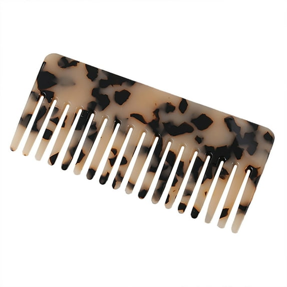 Hair Brush Static Hair Comb Detangler for Shower Shampoo Curl Hairdressing Retro Vinegar Geometric Bargains Comb White Hair Comb
