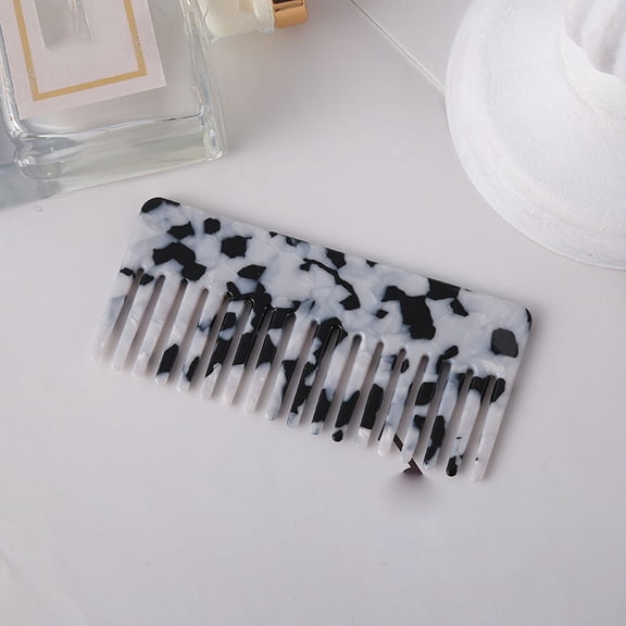 Hair Brush 1pc Static Hair Comb Detangler Shower Shampoo Styling Tool Retro Geometric Design for Hairdressing