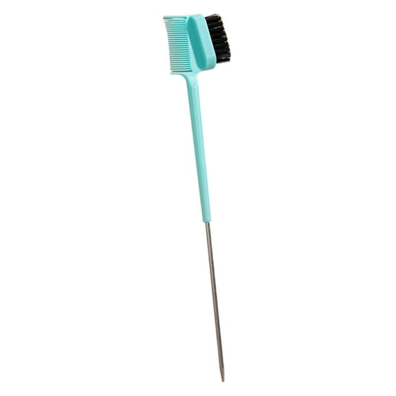 Hair Brush Styling Tool,Double Sided Hair Edge Brush,Hair Brush with a Multiuse Pointed End,Edge Comb Alternatives