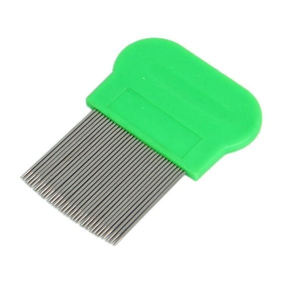 Hair Brush Terminator Comb Stainless Lice Removal Fine Steel Brush Hair Care Solution for Head Lice and Grooming