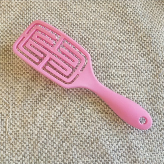 Hair Brush WELLFLYER HABR 071 Boar Hair Brush For Thick Curly Thin Long Short Wet Or Dry Hair Shine And Smooth