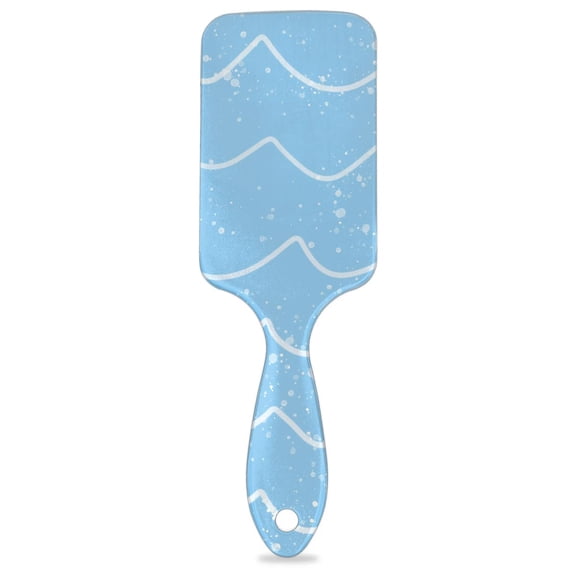 Hair Brush for Women Girls, 3D Air Cushion Massager Hairdressing Brush, Gently Detangles, Conditions Hair with Minimal Frizz and Breakage Safe for All Hair Types, Dinosaur Wave