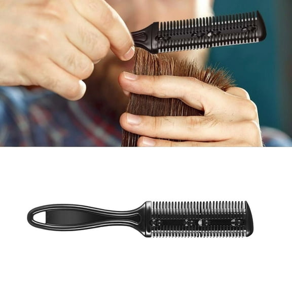 Hair Brush for Men - Double-Sided Hair Clipper Comb for Effortless Cutting and Styling