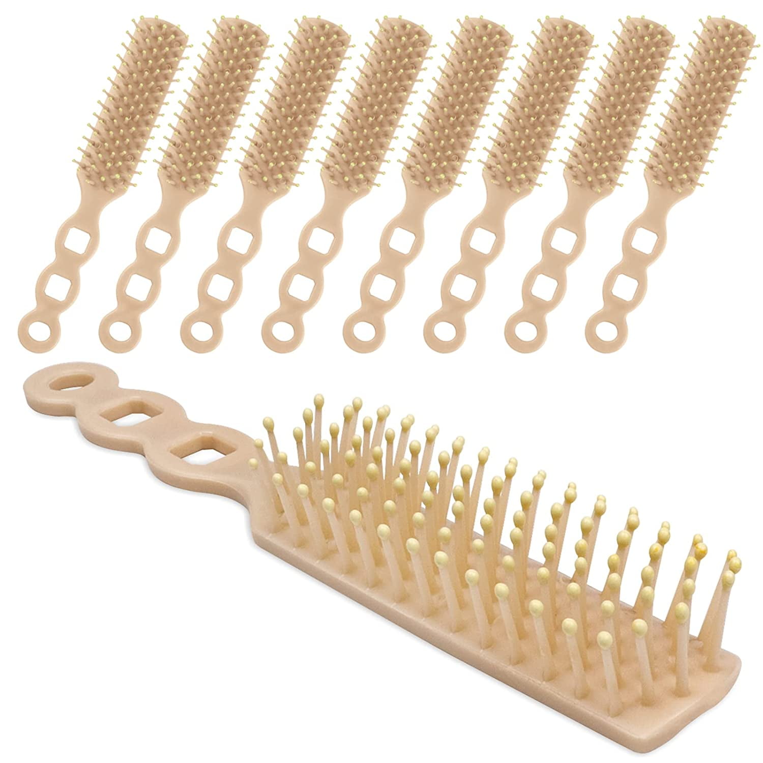 Hair Brushes in Bulk for Homeless, 30 Pack Disposable Hair Brush