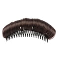 thumbnail image 1 of Hair Bun Clip for Volume Black Hair Pad Barrettes Natural Bump Enhancer DIY Hairstyle Accessories, 1 of 4