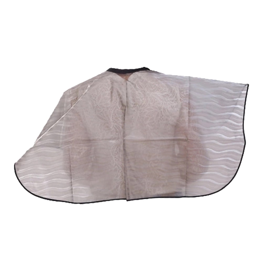 Hair Cape Coloring Apron Haircut Shoulder Cutting Smock Styling Neck