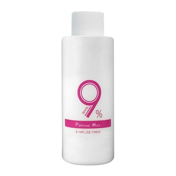 Hair Care 100ml Dioxygen Milk Non Irritating Ingredients Gentle Easy To Color Bleaching Portable Hair Salon 6/9/12 Double Oxygen Milk For Salon