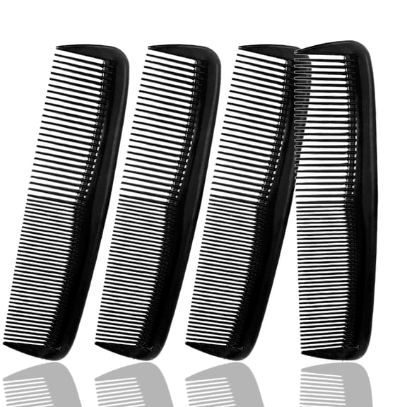 Hair Care 4-Pack Comb - Not Breakable - mens comb/fine tooth comb/peines para cabello