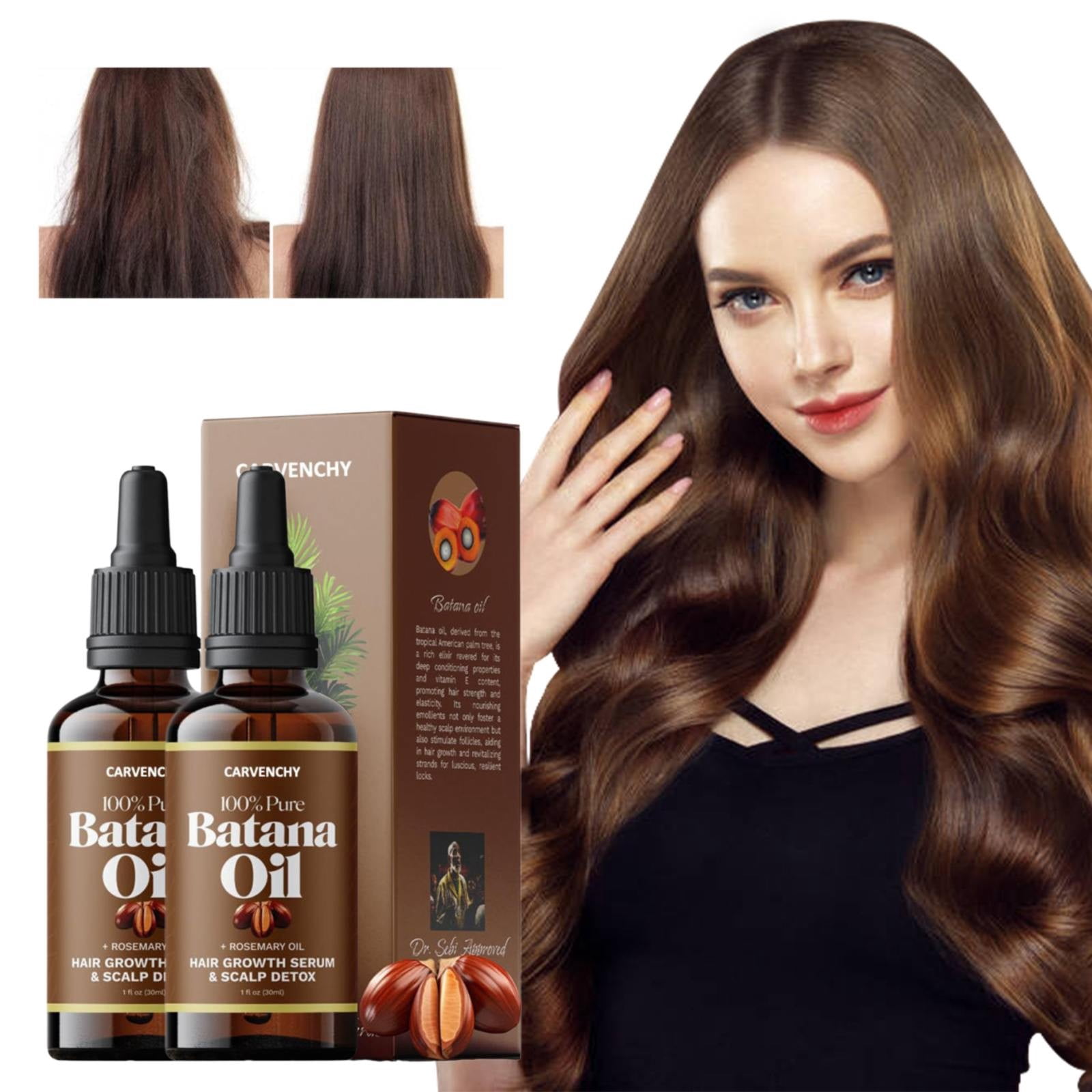 Hair Care Batana Oil with for Hair Growth Nourish Scalp & for Strong & Hair Organic Batana Oil From with Reduce Hair Loss & Your Scalp (30mL) Beauty Tools Clearance Sale