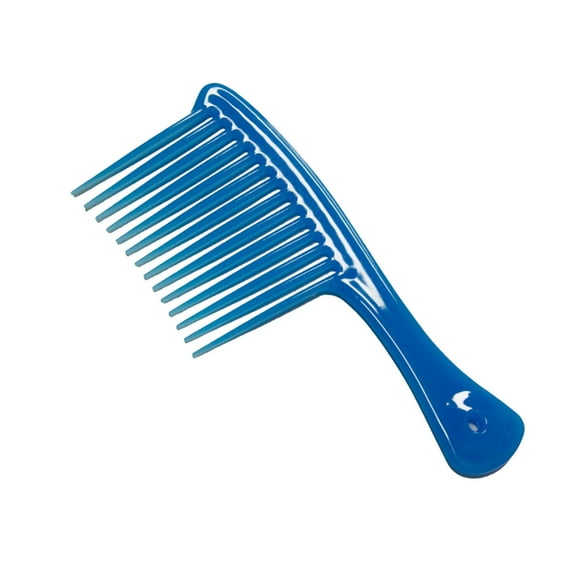Hair Care Wide-Tooth Comb with Ergonomic Handle for Detangling and Hair Loss Reduction in Everyday Styling