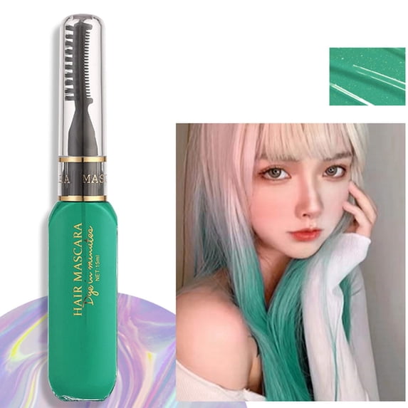 Hair Care Disposable Hair Color Temporary Hair Color Chalk Comb Set Women Instant Hair Color Highlight Stripe Color Mascara Hair Chalk for Birthday Party 3ml Back to school,decoracion de boda