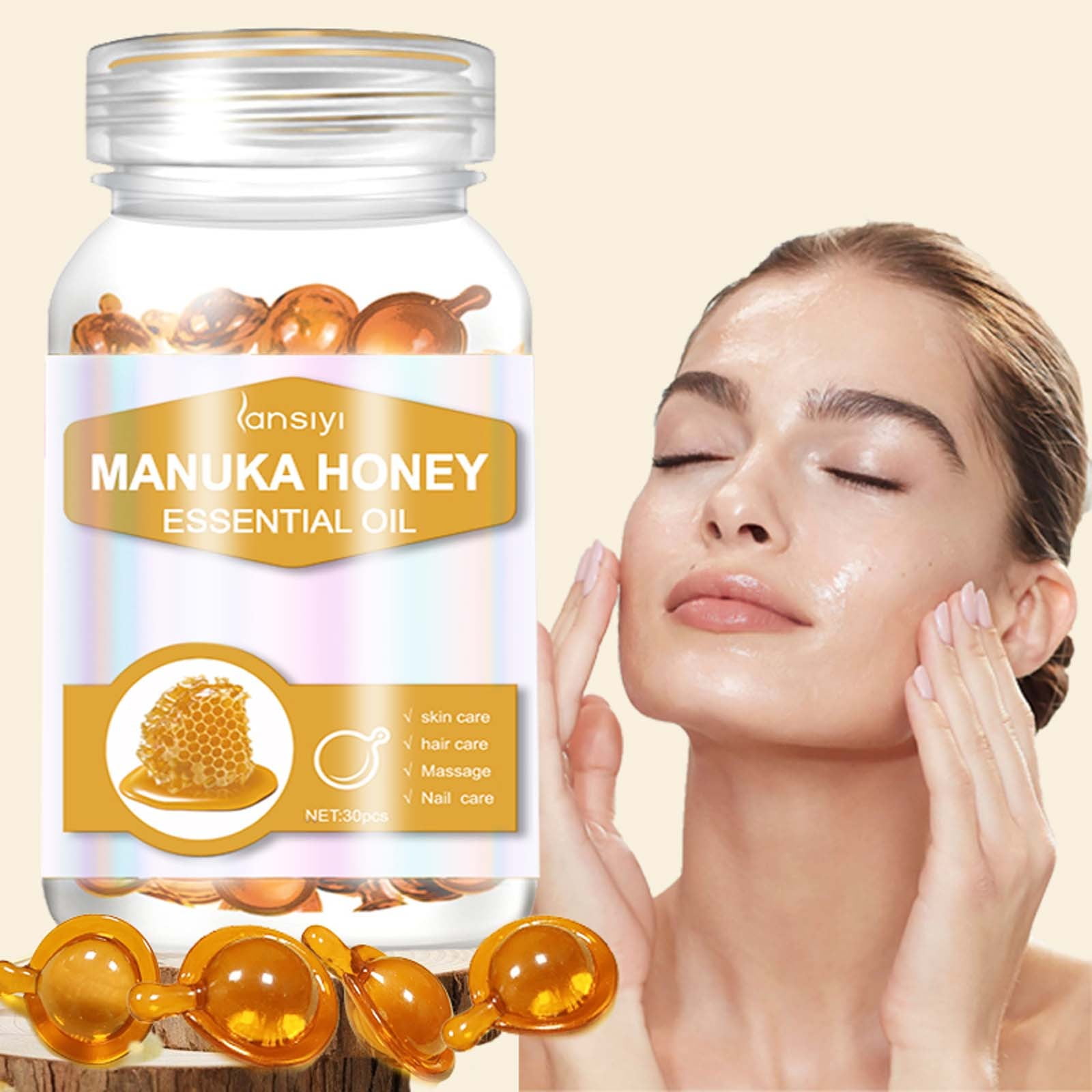 Hair Care Essential Oil Capsules 30ml For Improving Frizz