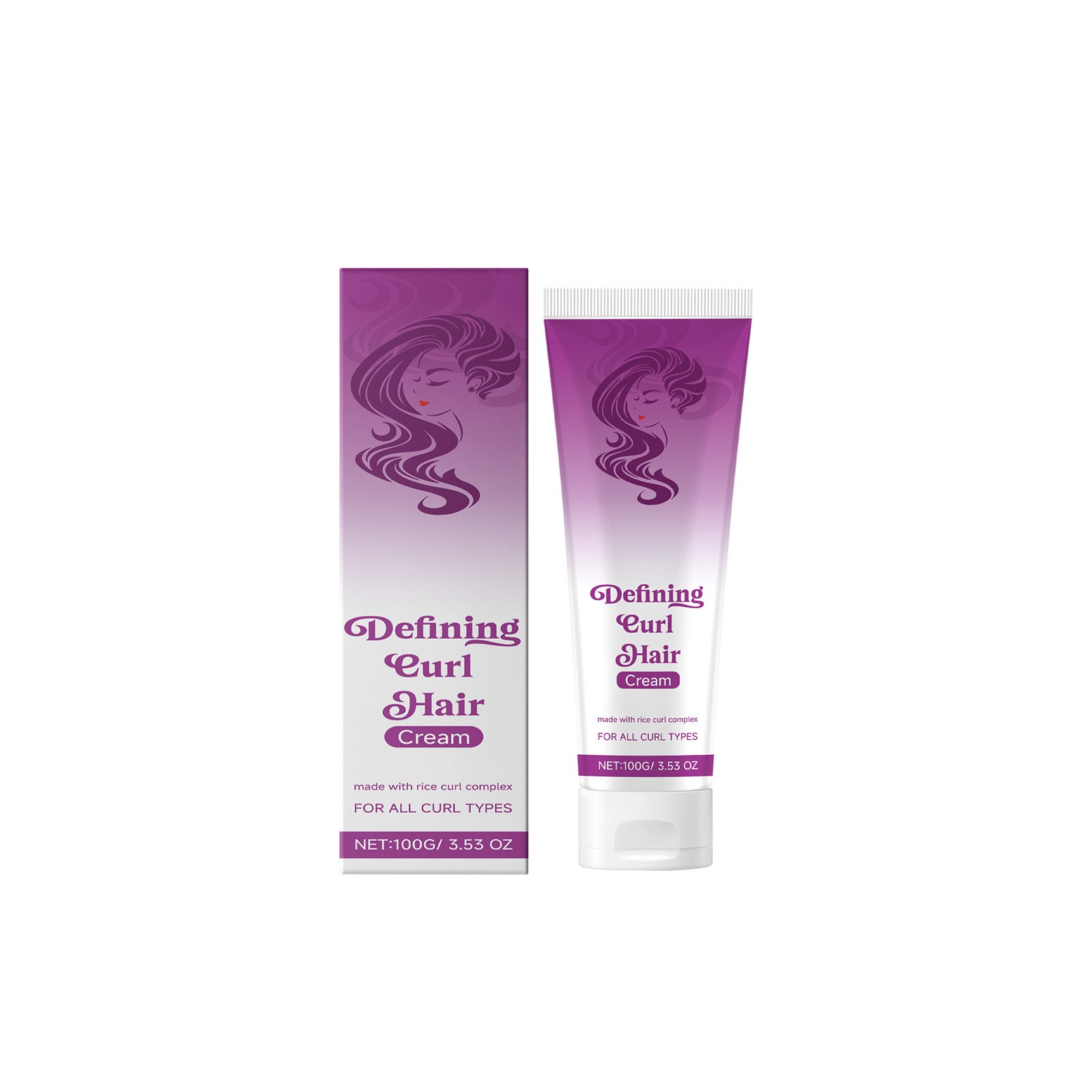 Hair Care Frizz Sculpting Gel & Defining Formulated With Rice All Types