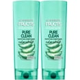 thumbnail image 1 of Hair Care Fructis Pure Clean Conditioner, 12 Fluid Ounce (Packaging May Vary), 2 Count, 1 of 2