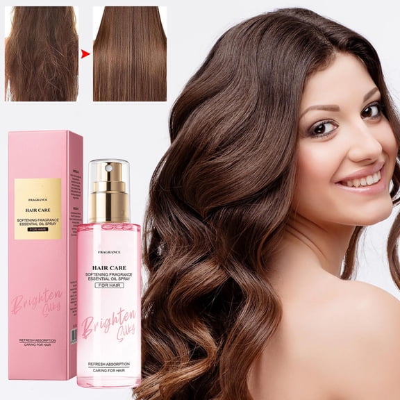 Hair Care Softening Spray,Color Protecting and Nourishing,Lightweight Anti-Frizz,Repair Split Ends,Hair Strengthener Ehance Dry,Hydrating Protein Repair Leave-In Conditioning Spray,75ml