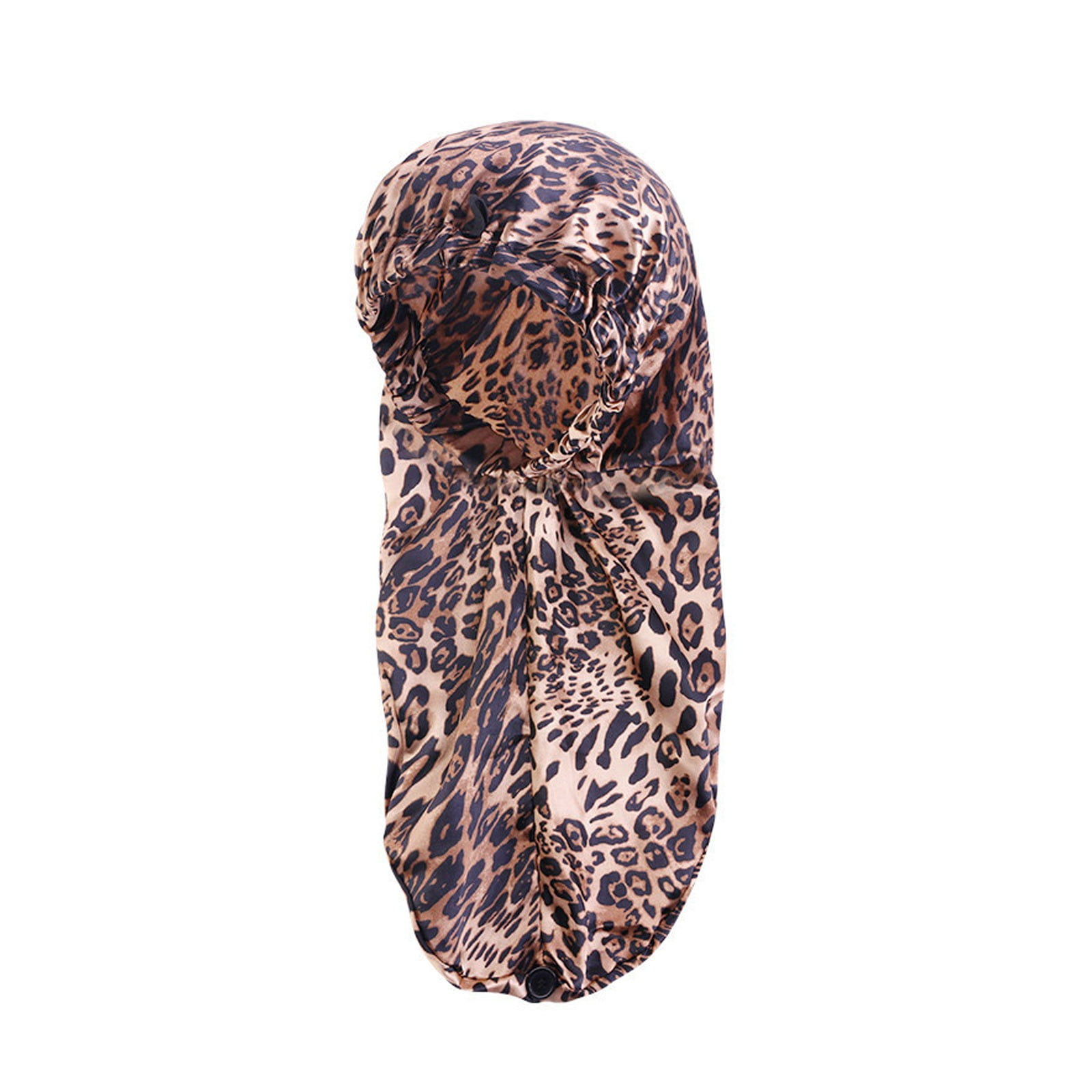 Hair Care Women's Woven Hat, Long Satin Hair Hat For Sleep, Single