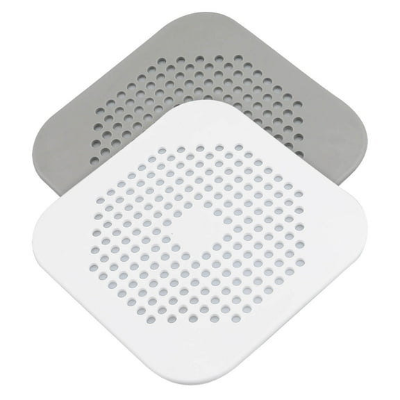 Hair Catcher for Shower Drain Cover, Silicone Sink Strainer Stopper Tub Plug for Bathroom, Bathtub