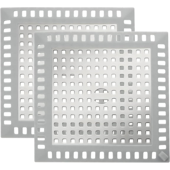 Livease Drain Hair Catcher, 4,8" Universal Shower Strainer, Hair Stopper, Drain Cover for Bathroom