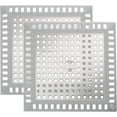thumbnail image 1 of Livease Drain Hair Catcher, 4,8" Universal Shower Strainer, Hair Stopper, Drain Cover for Bathroom, 1 of 7