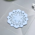thumbnail image 1 of Hair Catcher Silicone Hair Stopper Shower Drain Covers with Suction Cups Suit for Bathroom Bathtub and Kitchen,Blue, 1 of 7