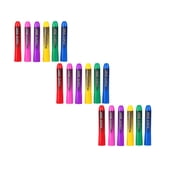 Hair Chalk - Temporary Hair Color Pens, 6 Pcs Water-Based Bright Dye Sticks, Washable, Salon & Home Use, Party & Cosplay, Colorful Hair Marker, Teen Girls Gift, Christmas, Birthday 6PCS*3