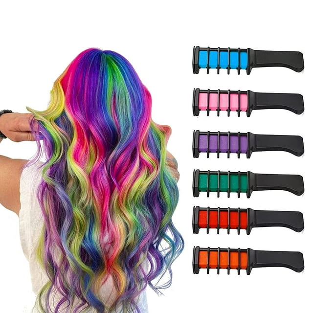 Hair Chalk for Girls, Temporary Hair Color for Kids Washable Hair Dye